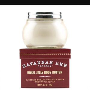 - Savannah bee royal jelly body butter